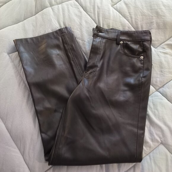 Zara Pants - Zara Pleather Pant 4